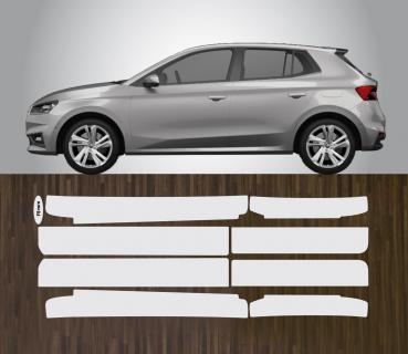 Lackschutzfolie für Türeinstiege Einstiegsleisten Fabia 4 ab 2021